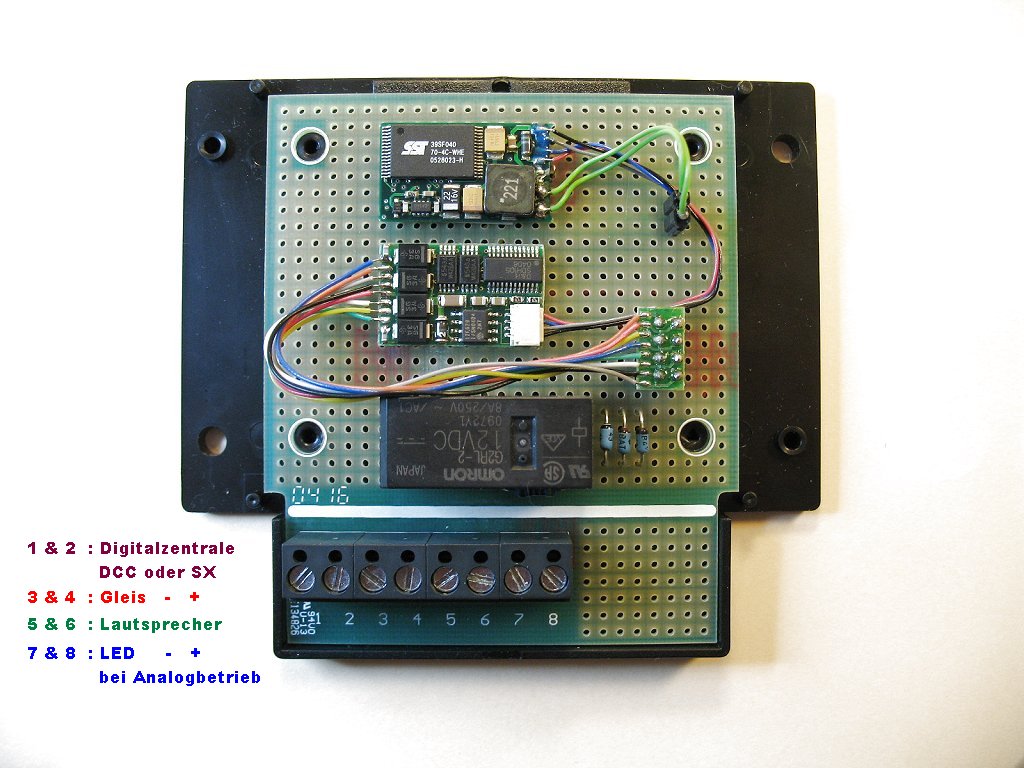 DigitalAnalogkonverter für alle Zentralen Stummis Modellbahnforum